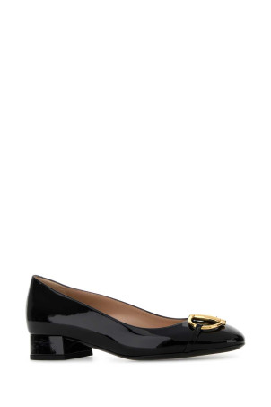 Black leather ballerinas Black GUCCI (849652BNC00)