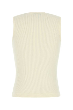 Ivory stretch lyocell blend Binx tank top AGOLDE (A72923048)