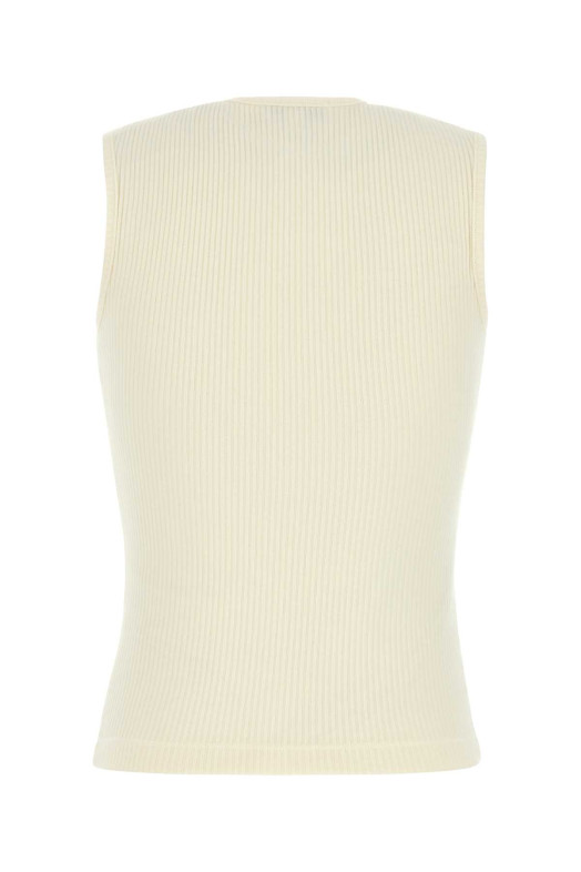 Ivory stretch lyocell blend Binx tank top AGOLDE (A72923048)
