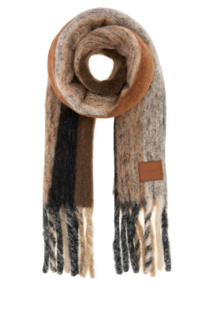 Multicolor alpaca blend scarf LOEWE (FSA5SS3W01)