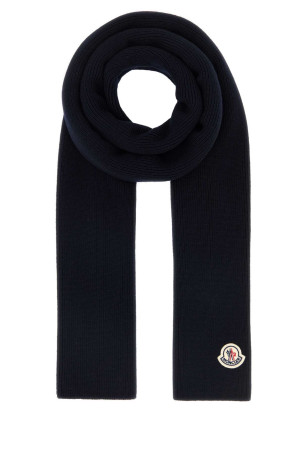 Midnight blue wool scarf Blue MONCLER (K20913C00018A9342)