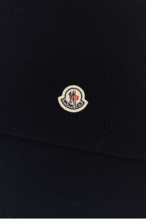 Midnight blue wool scarf Blue MONCLER (K20913C00018A9342)