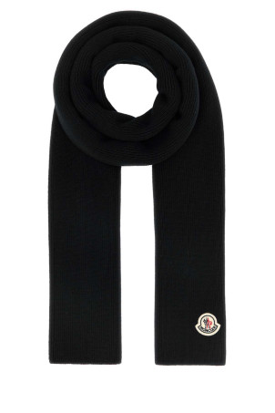 Black wool scarf Black MONCLER (K20913C00018A9342)