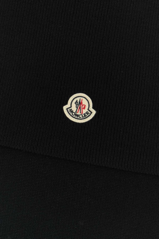 Black wool scarf Black MONCLER (K20913C00018A9342)