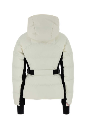 Ivory stretch polyester Guyane down jacket MONCLER GRENOBLE (K20981A000485985N)