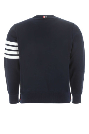 Navy blue cotton sweatshirt THOM BROWNE (MJT021H00535)
