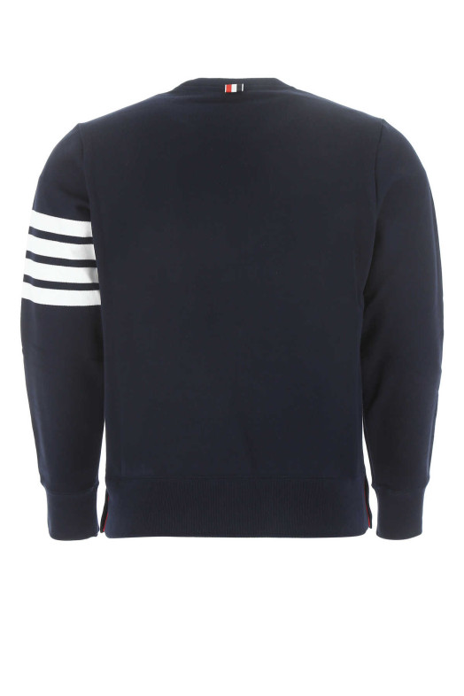 Navy blue cotton sweatshirt THOM BROWNE (MJT021H00535)