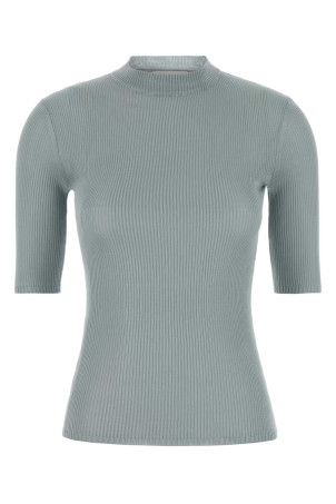 Powder blue silk top MIU MIU (MMR458SOOO18BQ)