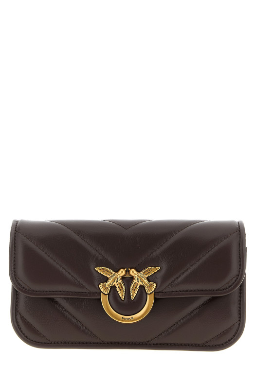 'Love Box Baguette' handbag Bordeaux