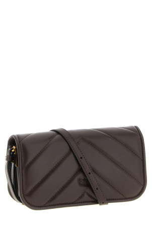 'Love Box Baguette' handbag Bordeaux