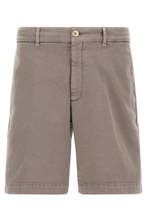 Сірі джинсові шорти-бермуди BRUNELLO CUCINELLI M277PU0010C7012