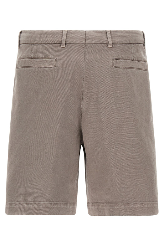 Серые джинсовые бермуды BRUNELLO CUCINELLI M277PU0010C7012
