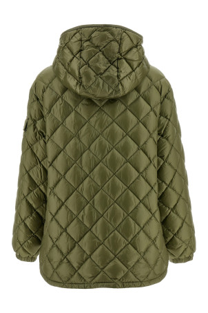 Діамантова стьобана пухова куртка Зелена MONCLER K20932F00013595ZZ80T