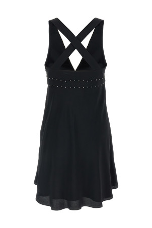 Жемчужное платье Черное GIOVANNI BEDIN GBFW252556NERO