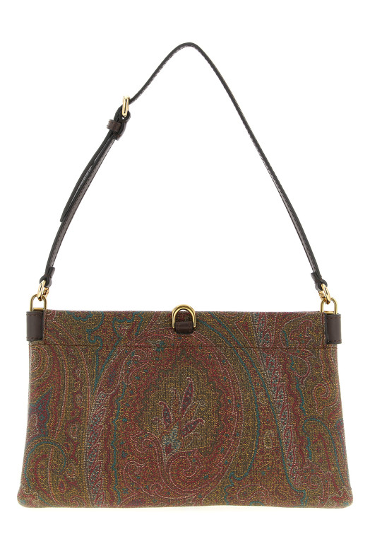 'Talk' mini clutch Brown