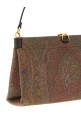 'Talk' mini clutch Brown