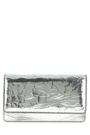 Кошелек на цепочке с разбитым зеркалом, серебристый MAISON MARGIELA SA3UI0018P5016H7730