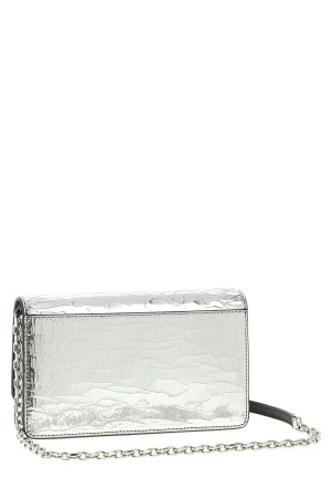 Кошелек на цепочке с разбитым зеркалом, серебристый MAISON MARGIELA SA3UI0018P5016H7730