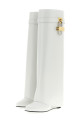 'Shark Lock' boots White