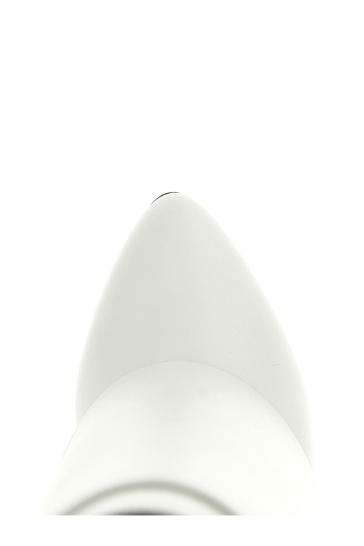 'Shark Lock' boots White