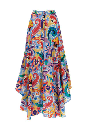 Paisley skirt Multicolor