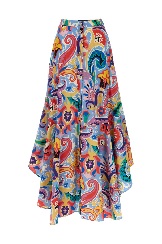 Paisley skirt Multicolor