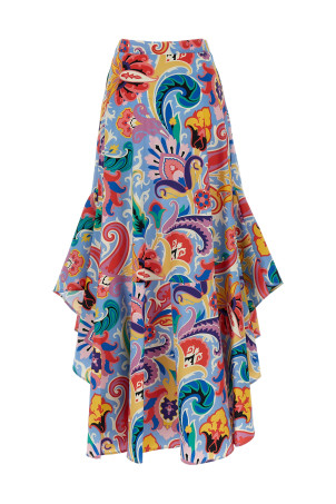 Paisley skirt Multicolor