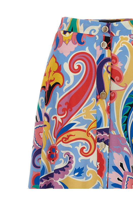 Paisley skirt Multicolor