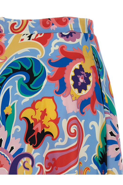 Paisley skirt Multicolor