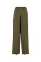 Olive green crepe Penn palazzo pant DRIES VAN NOTEN (2520109462070)