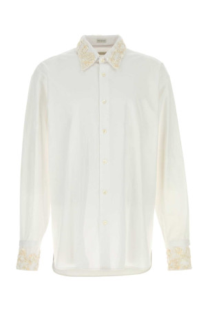 White poplin shirt DRIES VAN NOTEN (2520207392293)