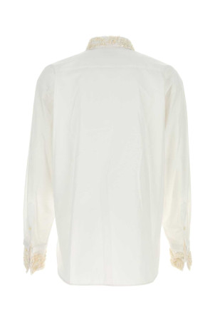 White poplin shirt DRIES VAN NOTEN (2520207392293)
