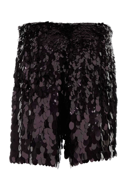 Embellished crepe Piperi bermuda shorts DRIES VAN NOTEN (2520209732313)