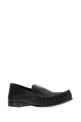 Black leather loafers Black MIU MIU (5D499EF015007)