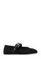 Black mesh ballerinas Black MIU MIU (5F373EF005099)
