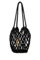 Black crochet bucket bag Black SAINT LAURENT (841312GAAFU)