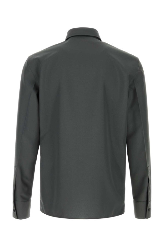 Graphite panama shirt GUCCI (841624ZAFKB)