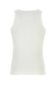 White stretch cotton tank top White GIVENCHY (BM71KY3YLE)