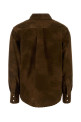 Brown synthetic leather Karima shirt ISABEL MARANT ETOILE (CH0240FAC3B01E)