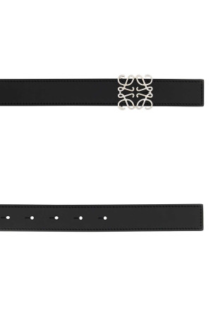 Black leather reversible belt LOEWE (E821Z26X03)