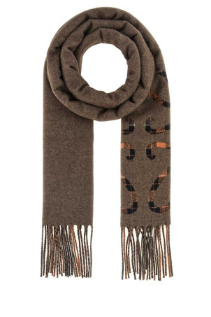 Mud silk blend scarf LOEWE (FSA4SS1W01)