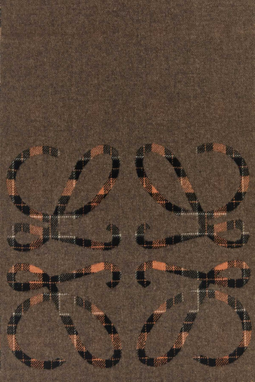 Mud silk blend scarf LOEWE (FSA4SS1W01)