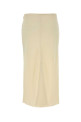 Ivory stretch viscose skirt AMI (FSK431VI0039)
