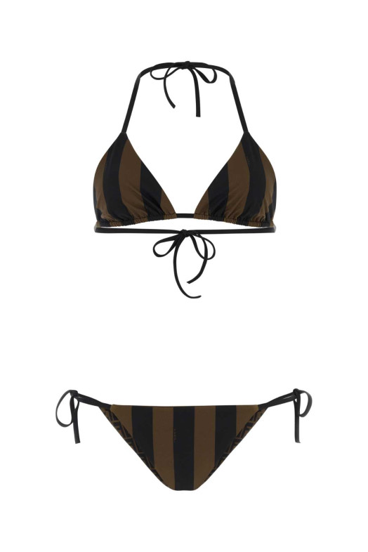 Printed LycraÂ® bikini FENDI (FXBA30AQBY)
