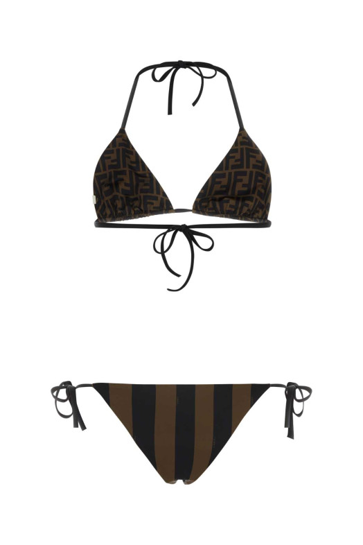 Printed LycraÂ® bikini FENDI (FXBA30AQBY)