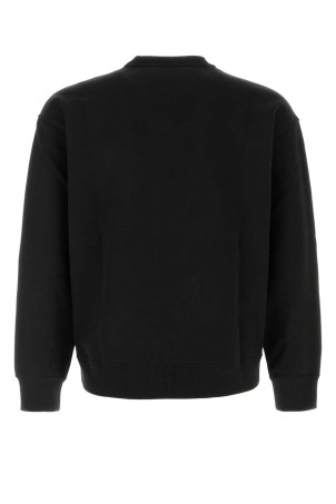 Black cotton sweatshirt Black FENDI (FY3938AU8Y)