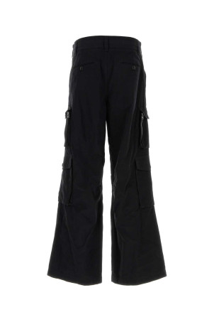 Black faille cargo pant Black DOLCE & GABBANA (GP15UTHUMS8)