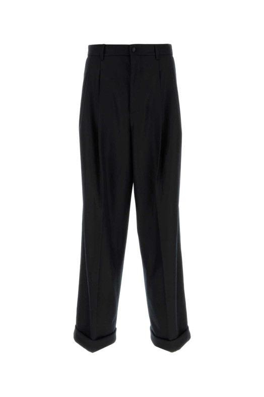 Black wool pant Black DOLCE & GABBANA (GP168THU2A8)