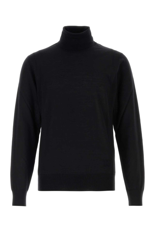 Black wool sweater Black DOLCE & GABBANA (GXW05TJDVBV)