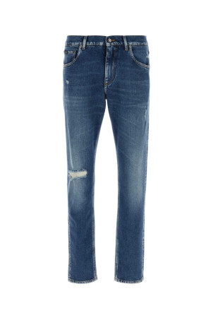 Джинси з еластичного деніму DOLCE & GABBANA (GY07CDG8NK4) DOLCE & GABBANA